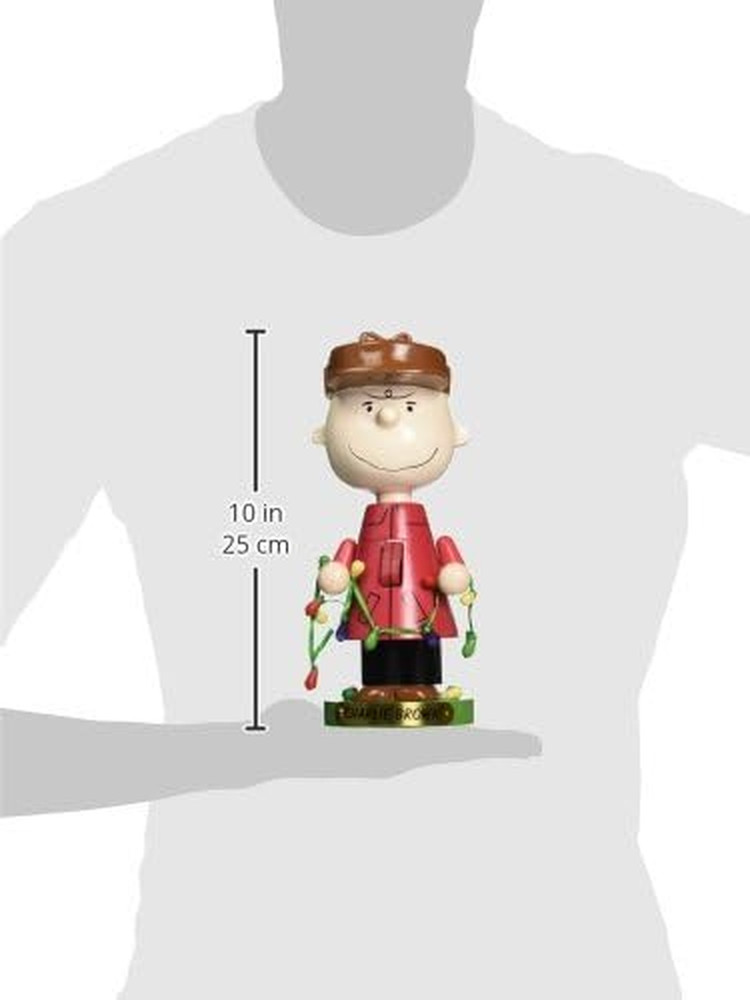 Peanuts Nutcracker, Red/Brown/Green