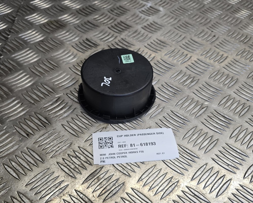 Mini Cooper John 2021-2023 Cup Holder (passenger Side)