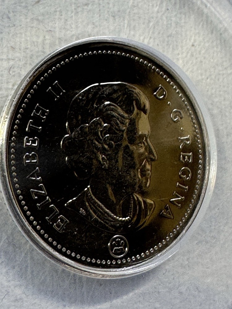 2013 Canada 25 Cents Graded MS 69 by ANACS