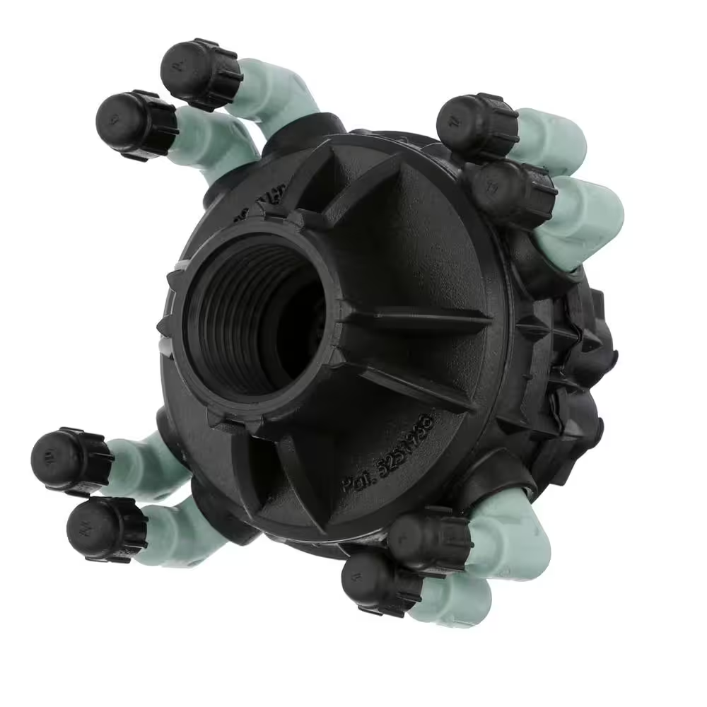 8-Port Adjust Flow Manifold (1/Tag)