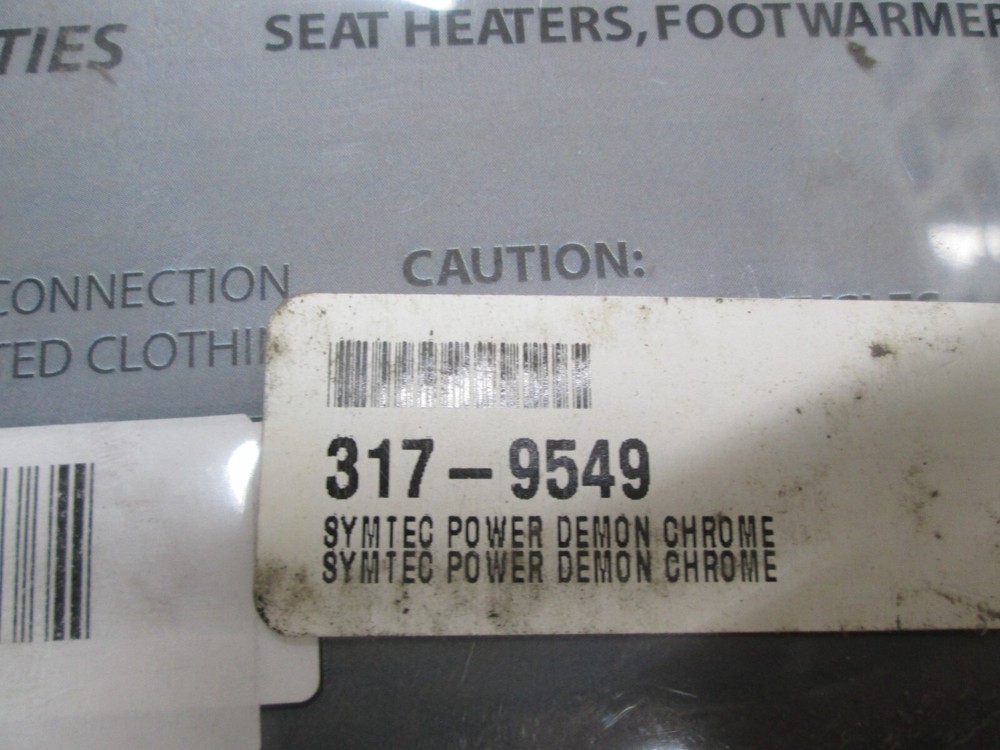 SYMTEC POWER DEMON CHROME 1" / CONTROLLER FOR HEATED CLOTHING + ACCESSORIES
