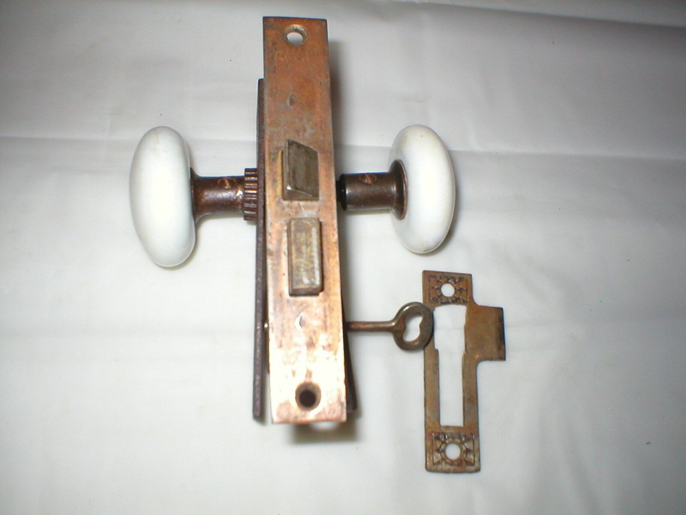 Antique Victorian Era Door Hardware