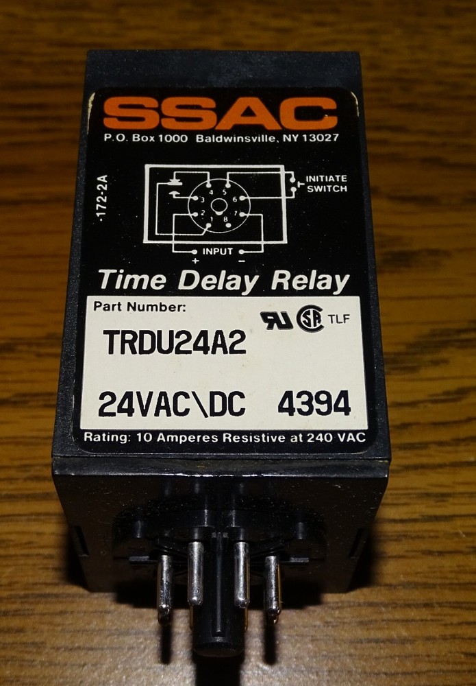 TRDU24A2 Time Delay Relay, SSAC, NEW, Multi-Function relays, timer, industrial