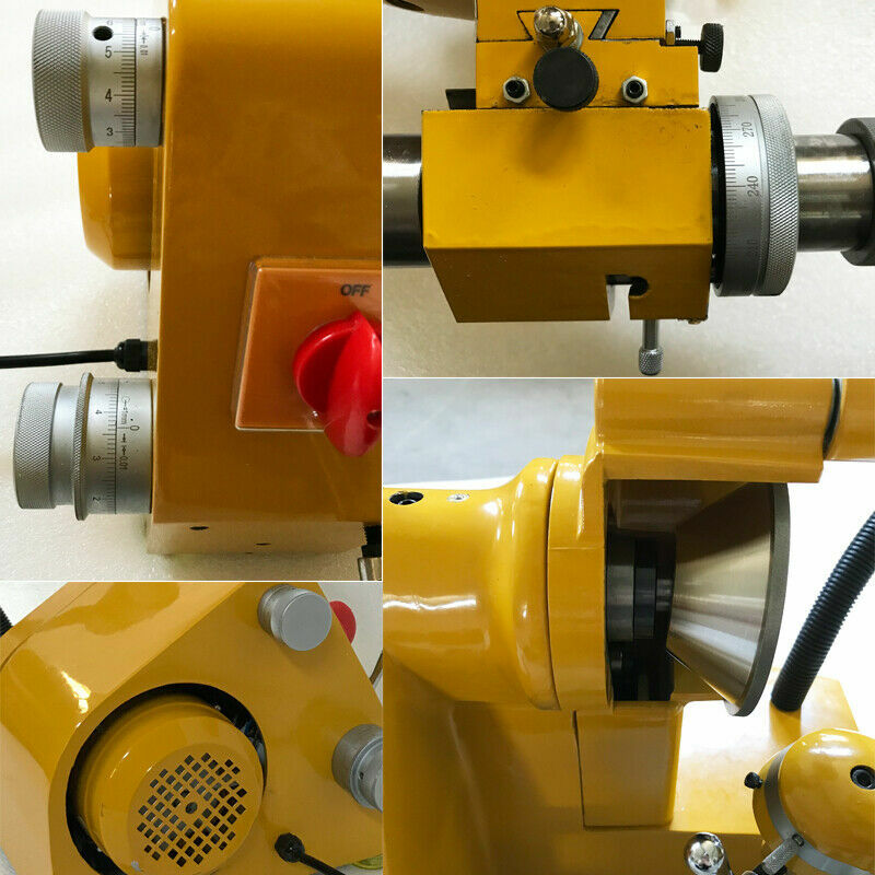 5C Collet Multi-functional Cutter U2 Grinder Cutting Tool Drill Bit Sharpener