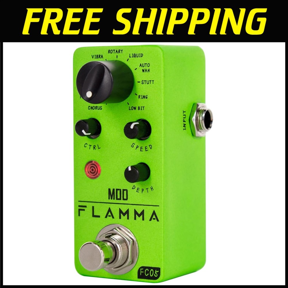 Mini Modulation Pedal - 11 Effects in 1