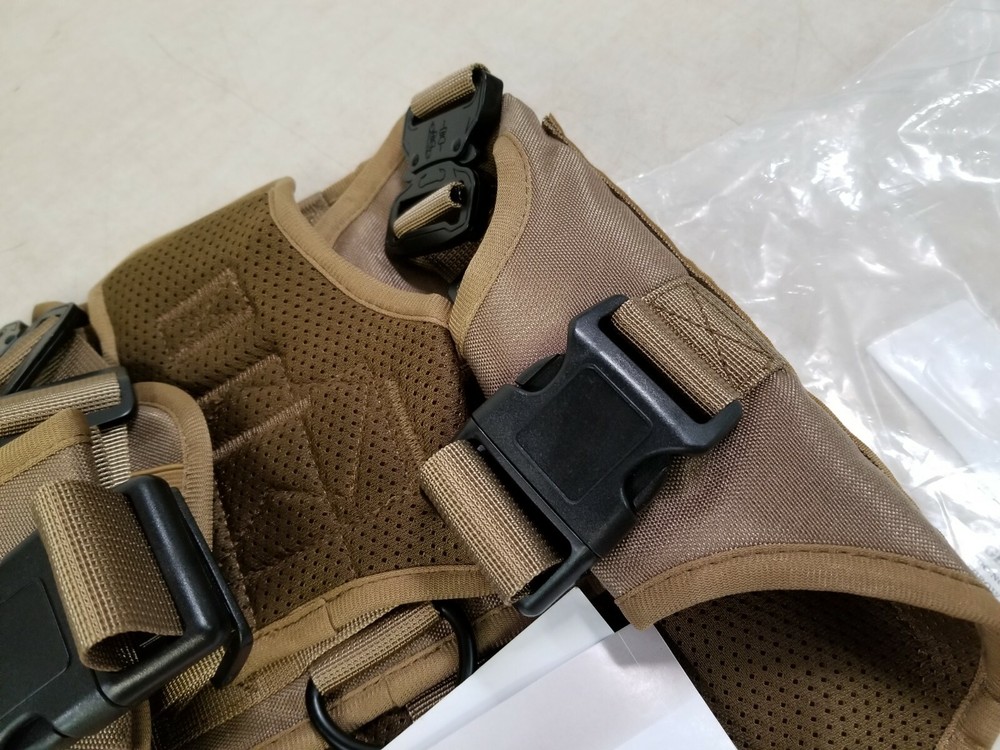 Pawtrender Tactical Dog Harness, Large