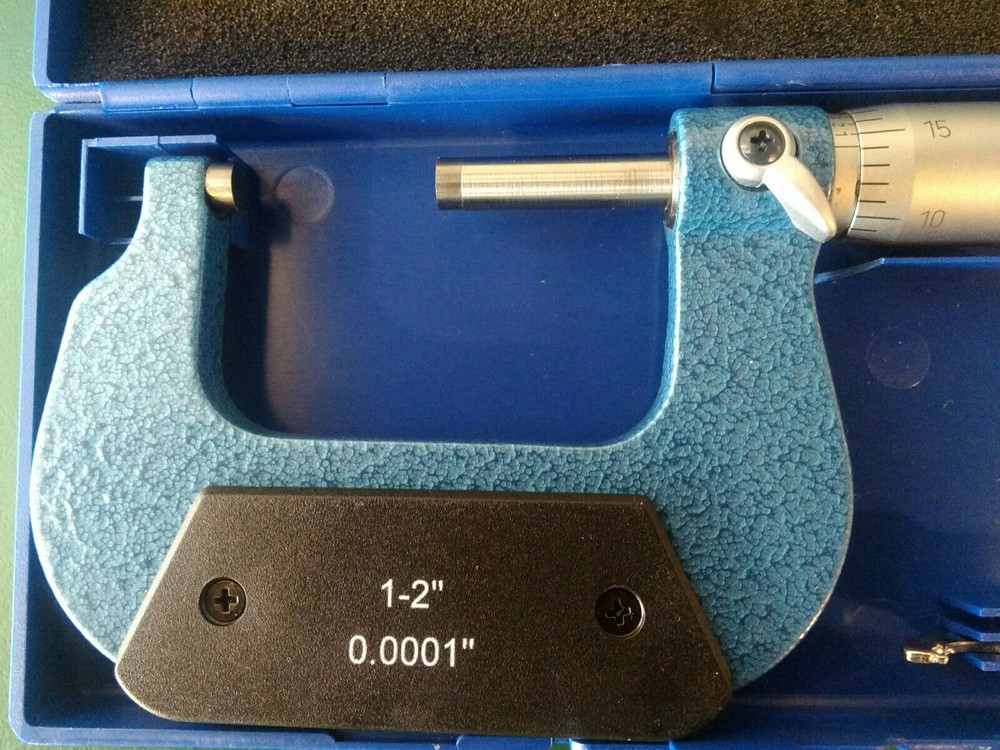 Outside Micrometer 2-3" .0001" Graduation W/Carbide Tips