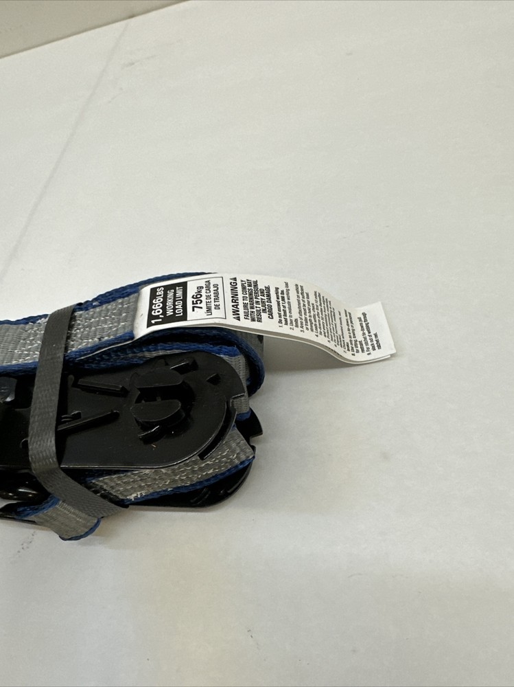 KEEPER 47207 14' Ratchet Tie-Down, Gray