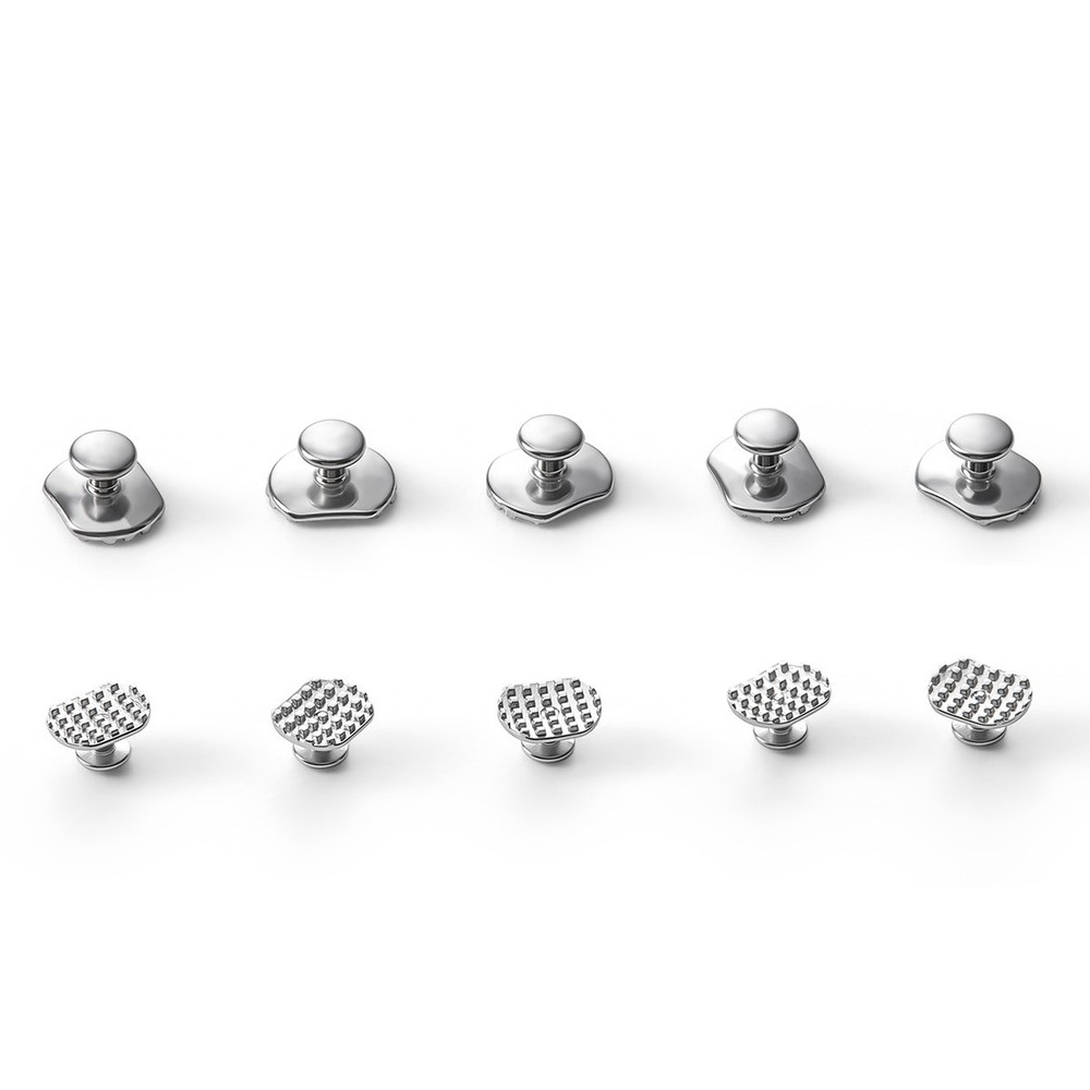 10pcs Dental Orthodontic Lingual Button Bondable Rectangular Monoblock