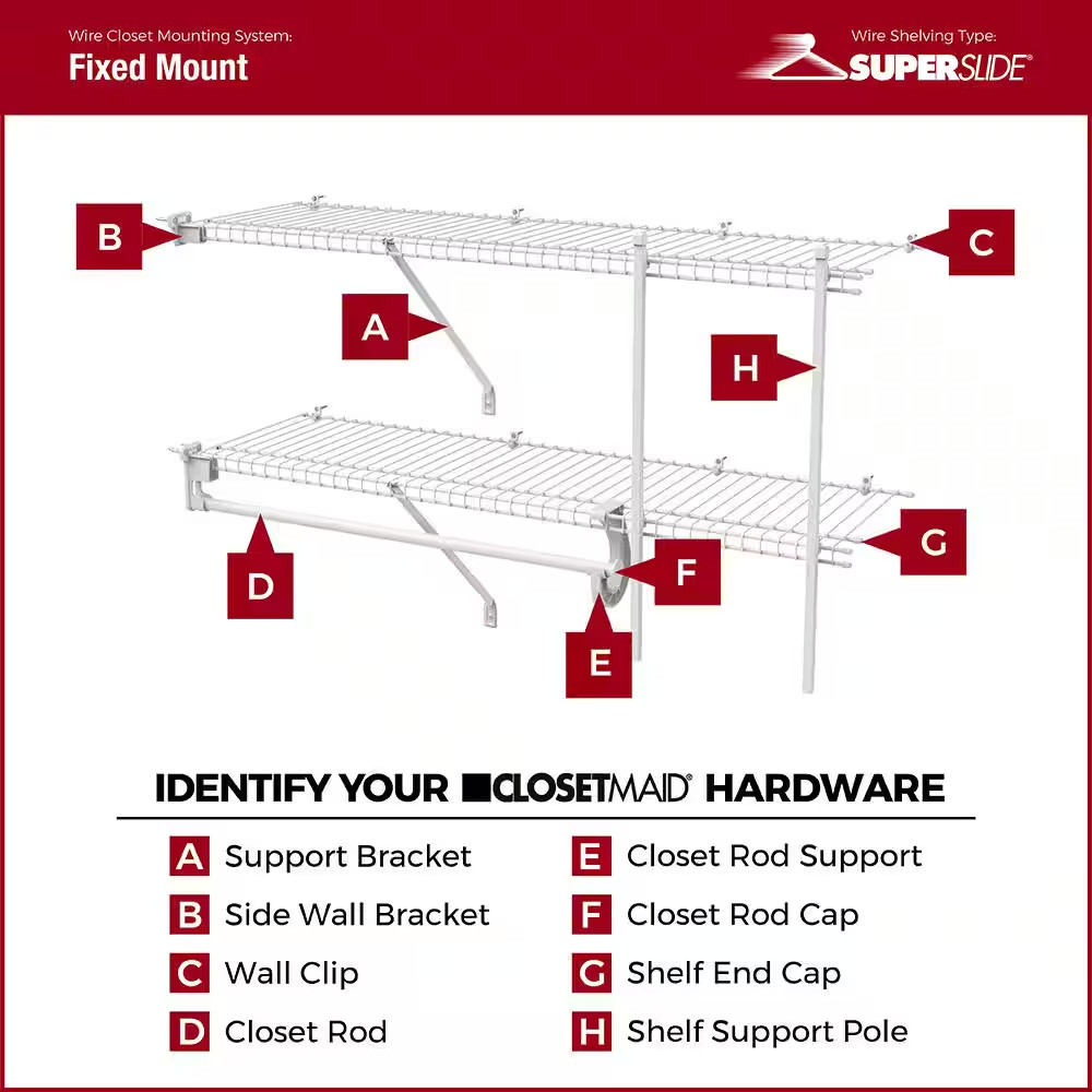 Superslide 6.3 Mm. Preloaded Back Wall Clips (48-Pack)