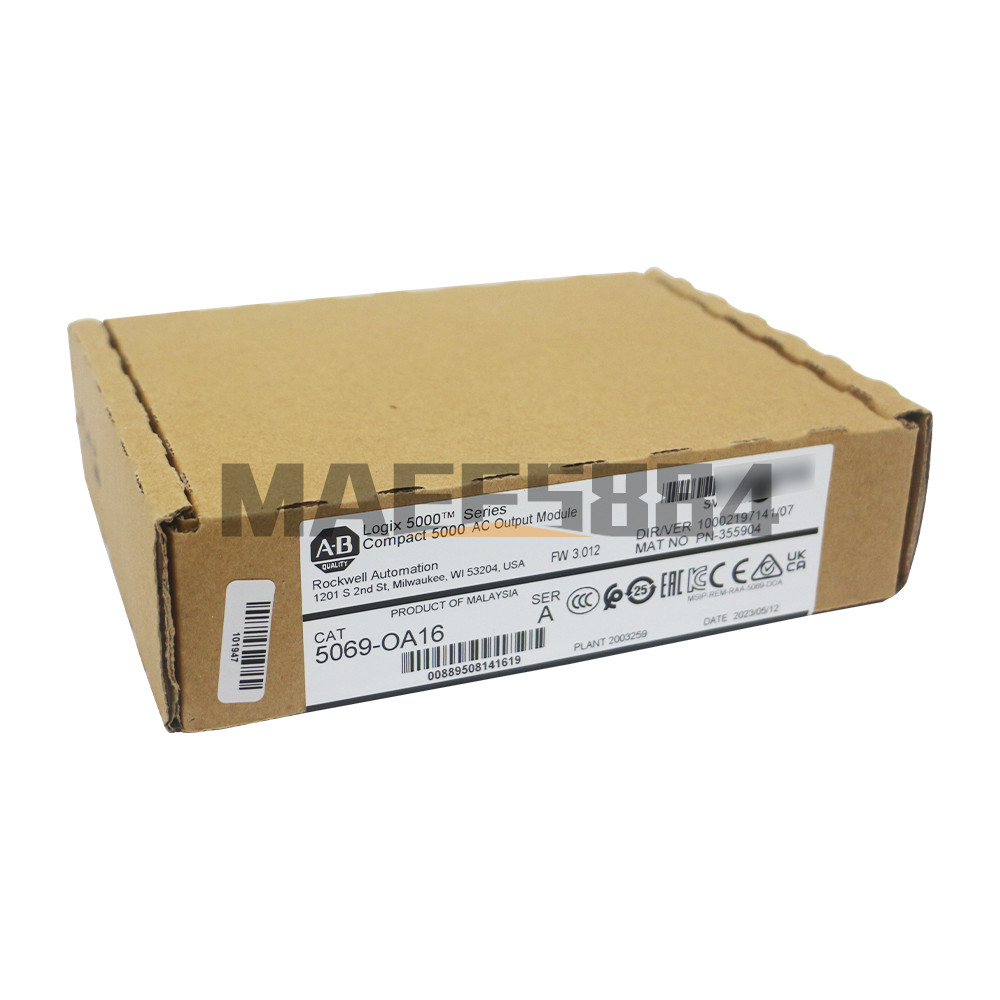 New Allen-Bradley 5069-OA16 Compact 5000 AC Output Module