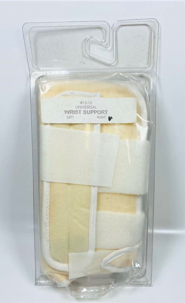 Universal Wrist Support  Fits All - Right Wrist - White