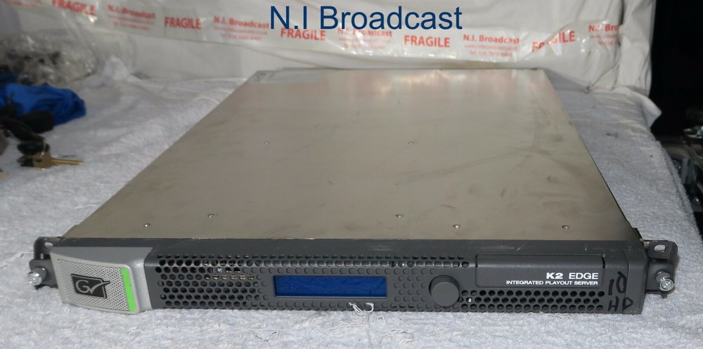 1x Grass Valley K2 Edge smart  playout servers  (server 10)