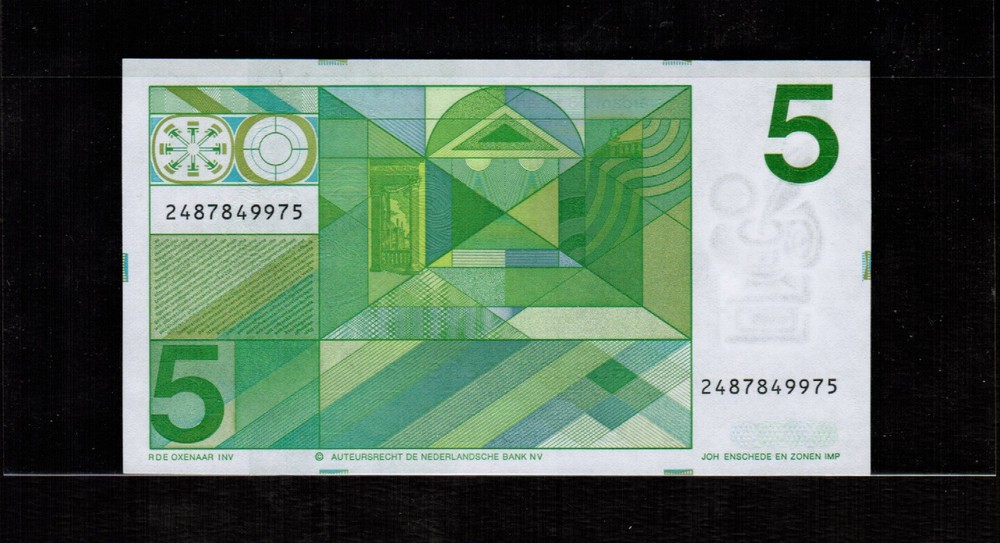 Netherlands 5 GULDEN 1973 Gem UNC