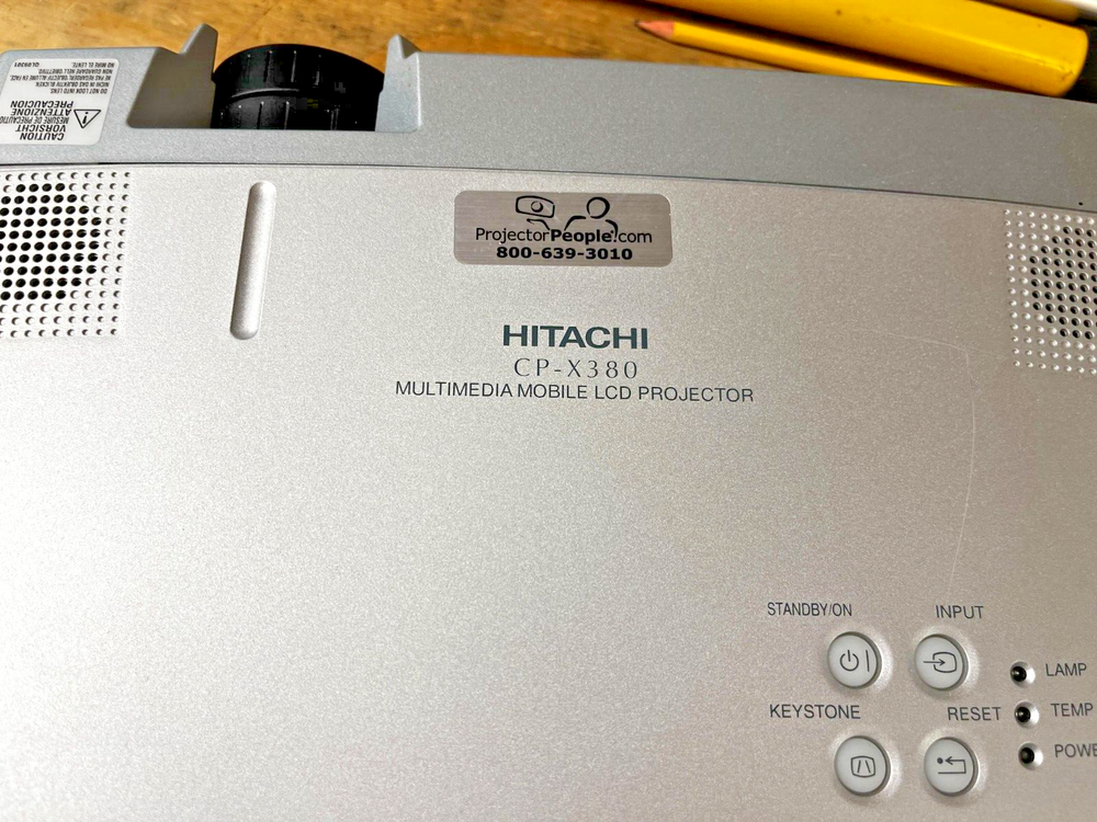 Hitachi CP-X380 Multimedia Mobile LCD Projector