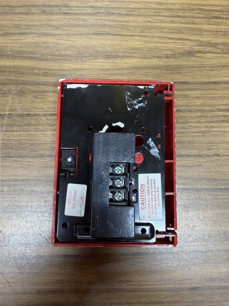 (1) Siemens MSI-10B Single Action Addressable Fire Alarm Pull Station DPU Tested