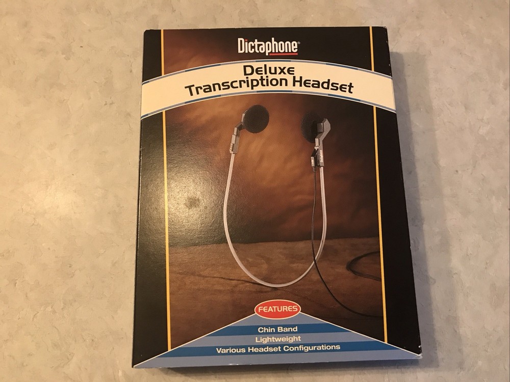 Dictaphone Deluxe Transcription Headset