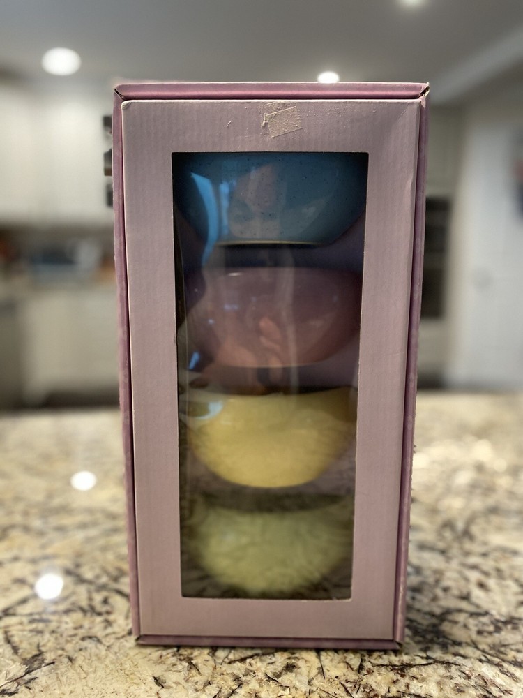 Williams Sonoma Easter Egg Shaped Candy Dishes Microwave Proof NIB