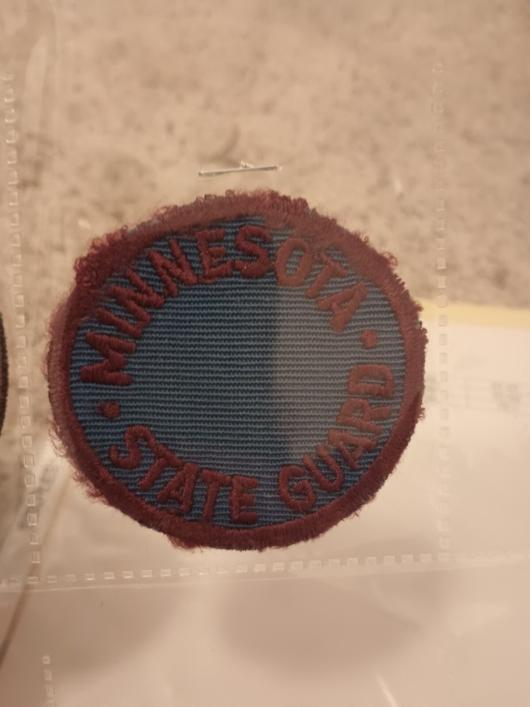 Minnesota State Guard Patch Lot