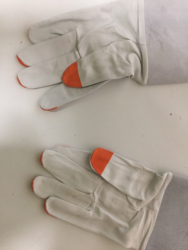 12 Pair Cowhide Mig/Tig Welding Gloves size Large, 1 dozen