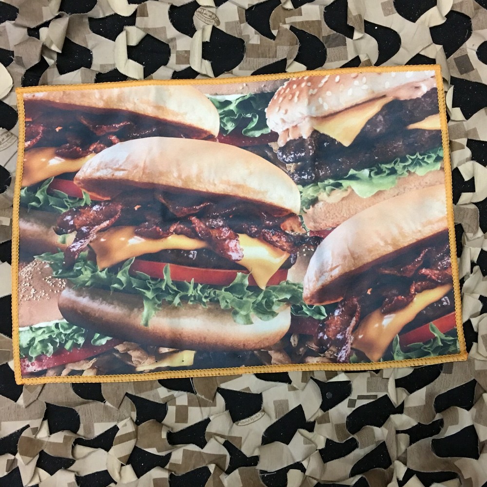 NEW HK Army Microfiber Goggle Cloth - Hamburger