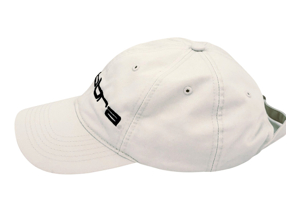 Cobra Golf Adjustable Cap Medium / Size 7 Hat Beige Black Embroidered