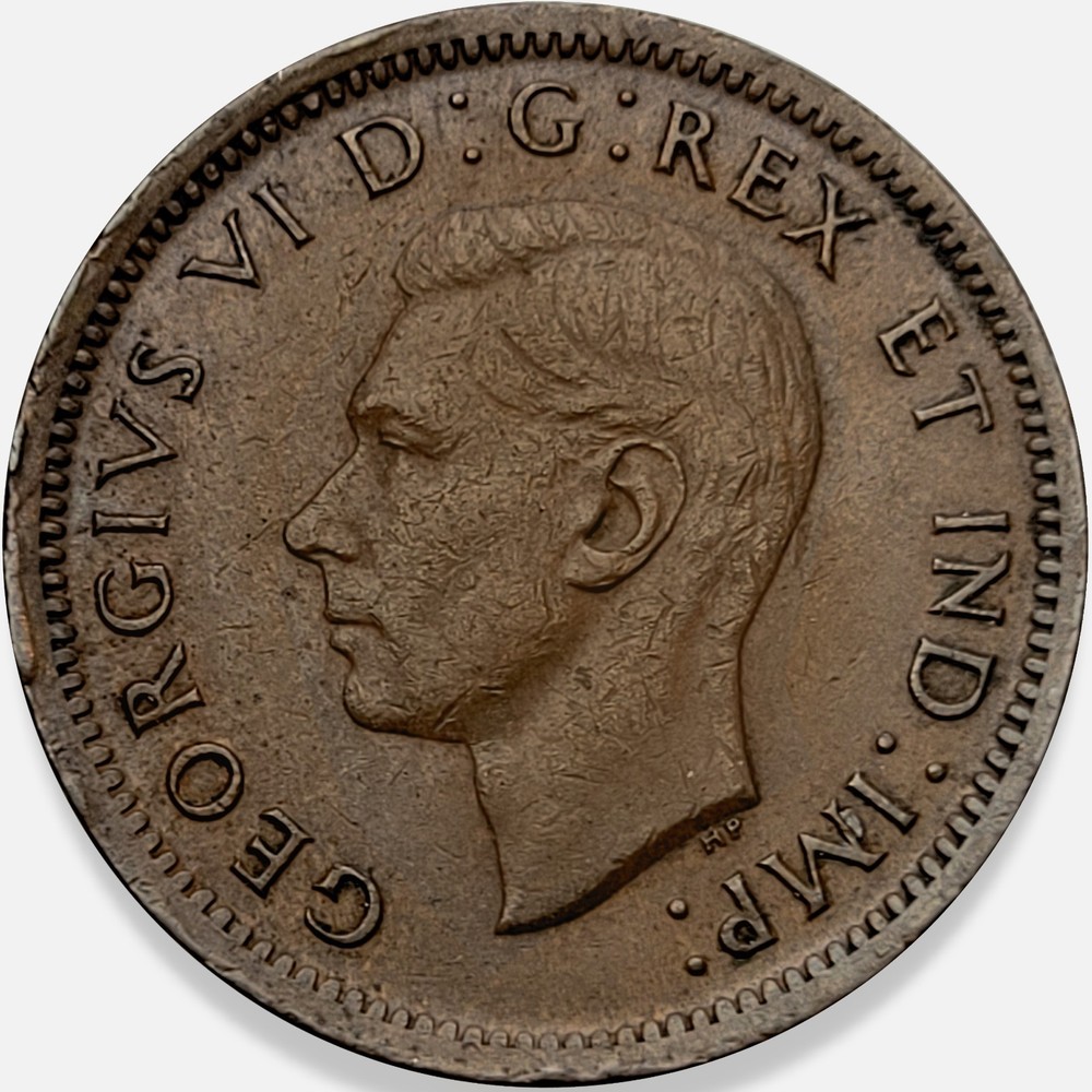 1937 Canada George VI Penny Small Cent 1c * Original Surfaces * 🇨🇦