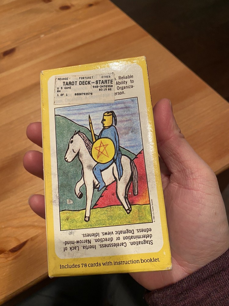 Starter Tarot Deck USGS New Sealed