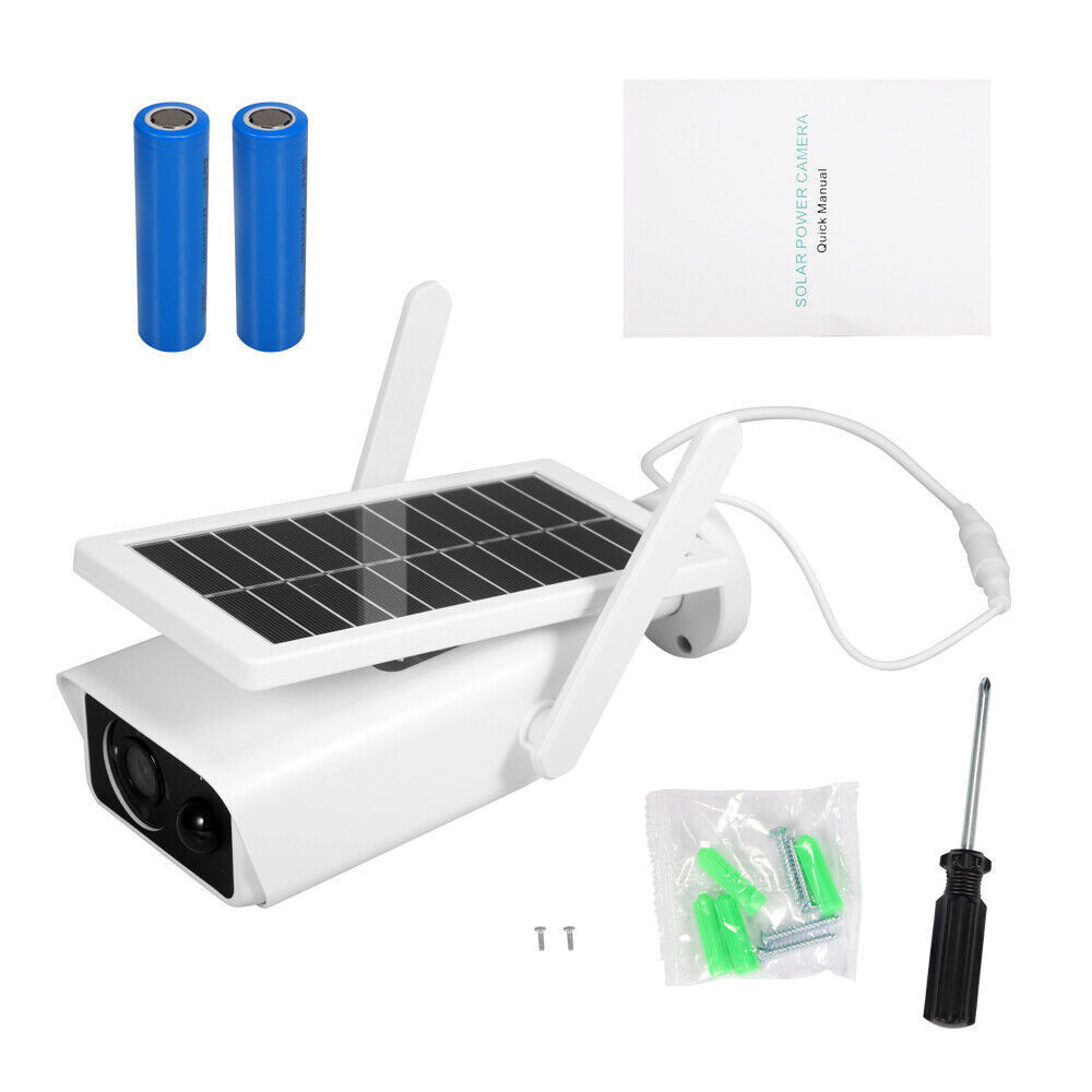Wireless Solar-Powered Network Camera – Outdoor Security Monitoring Solution