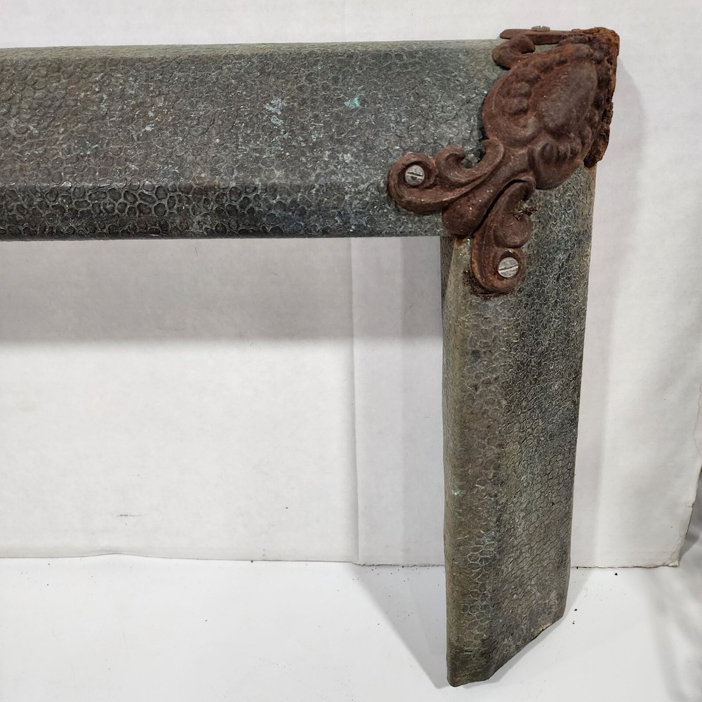 Vintage Iron Fireplace Fender 48"