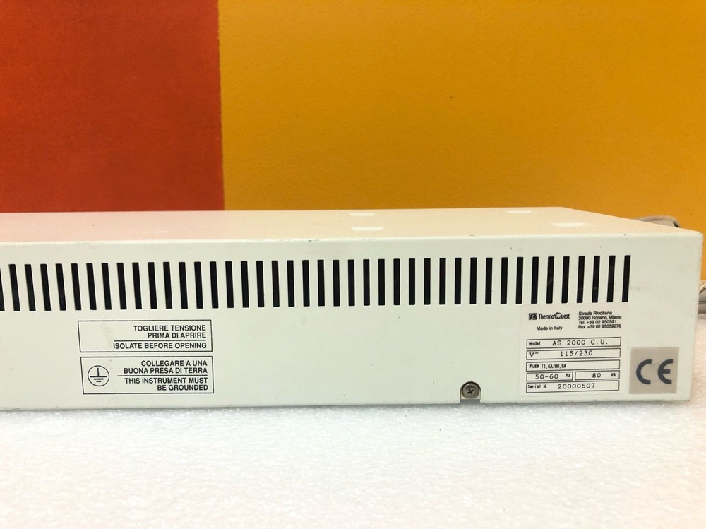 ThermoQuest AS-2000 CU Gas Chromatograph Autosampler Controller. Tested!