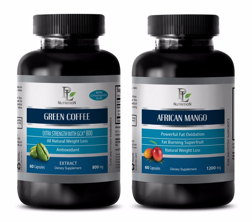 Antioxidant diet - GREEN COFFEE EXTRACT – AFRICAN MANGO COMBO - green coffee