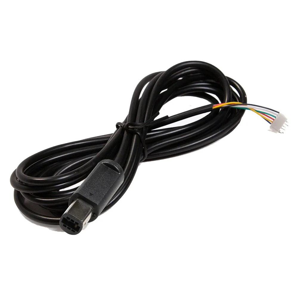 Nintendo Game Cube Replacement Controller Cable - Black, Indigo, & Silver 10 FT
