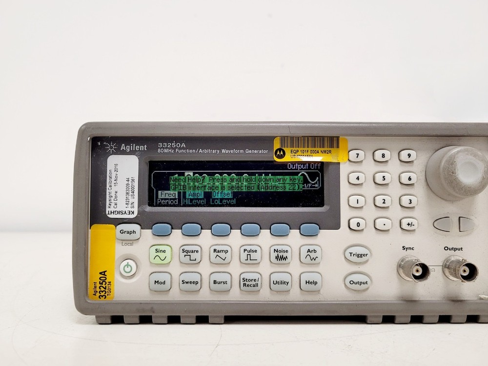 Agilent 33250A Function/Arbitrary Waveform Generator