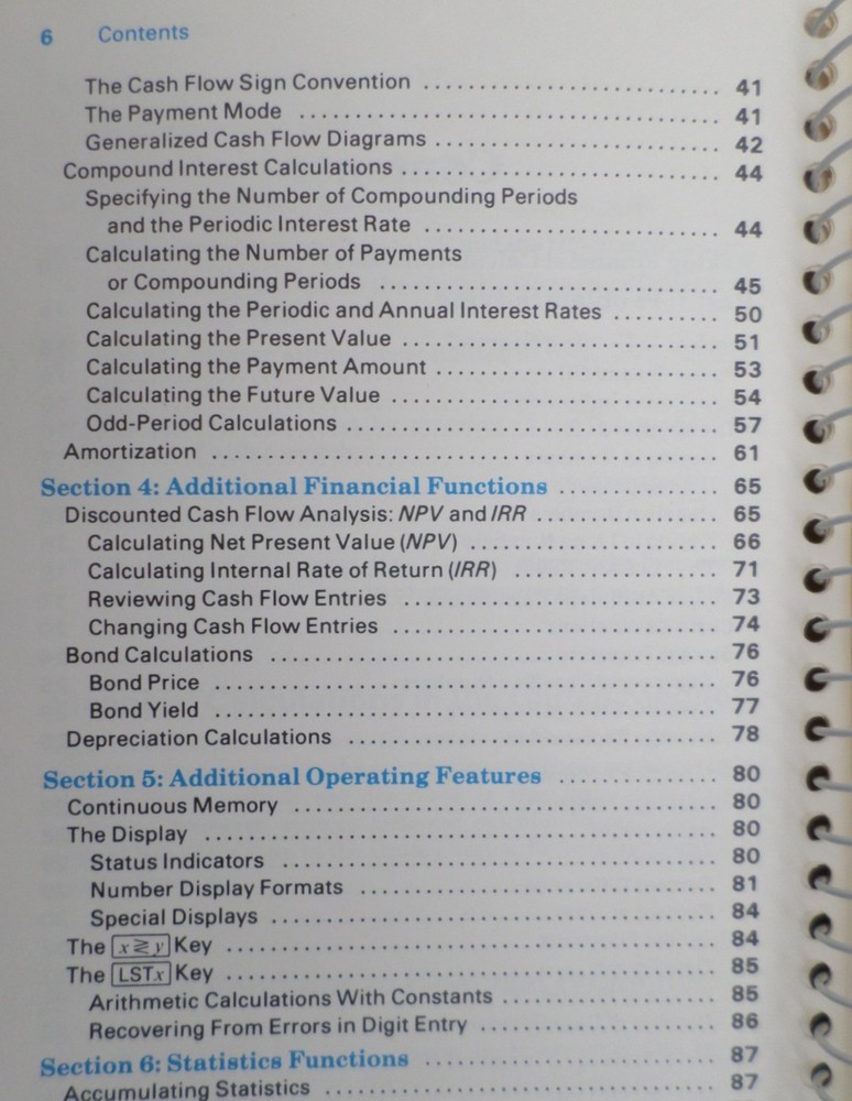 HP-12C Calculator Owner's Handbook and Problem-Solving Guide Manual May 1984