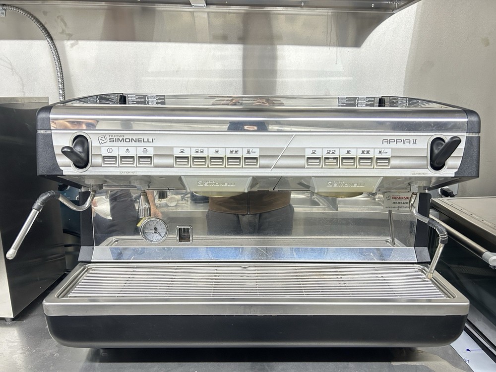 Nuova Simonelli Appia II Espresso Machine 2 Group