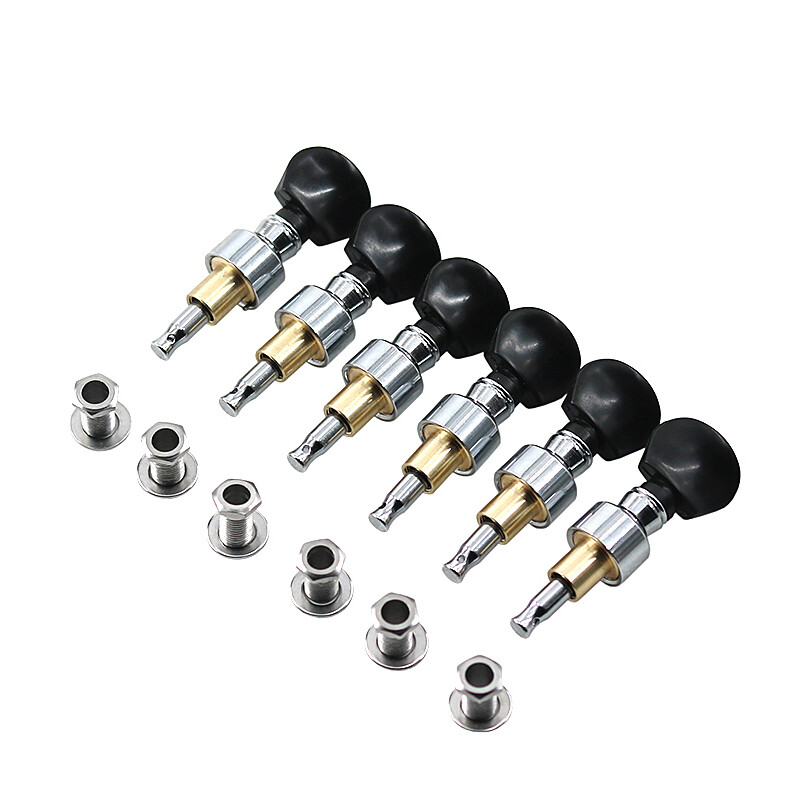 Machine Heads Banjo Button Stringer Banjo Guitar Head 6 Stringer Tuners