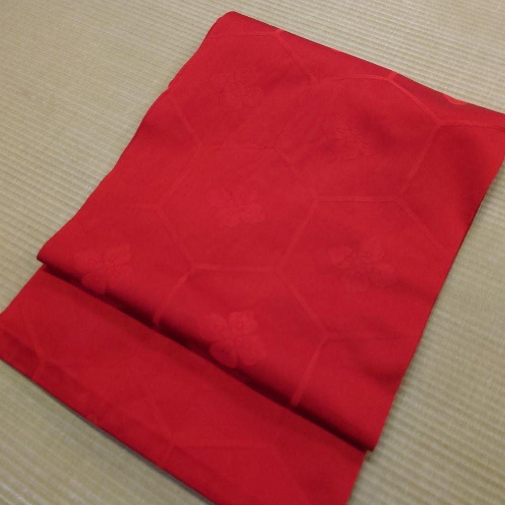 Custom made Nagoya obi pine needles