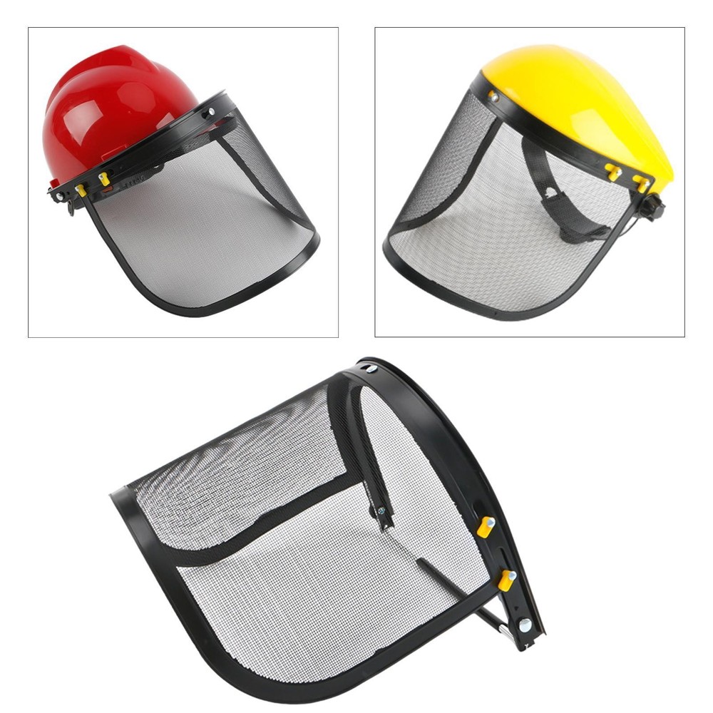Weed Whacking Face Shield Effective Breathable Sturdy Chainsaw Protection for