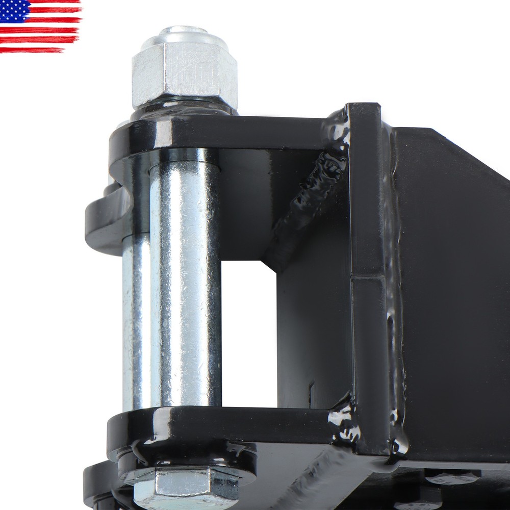 Black 370mm Tree Digging Blade Root Cutting Tool For Mini Excavator Root Planer