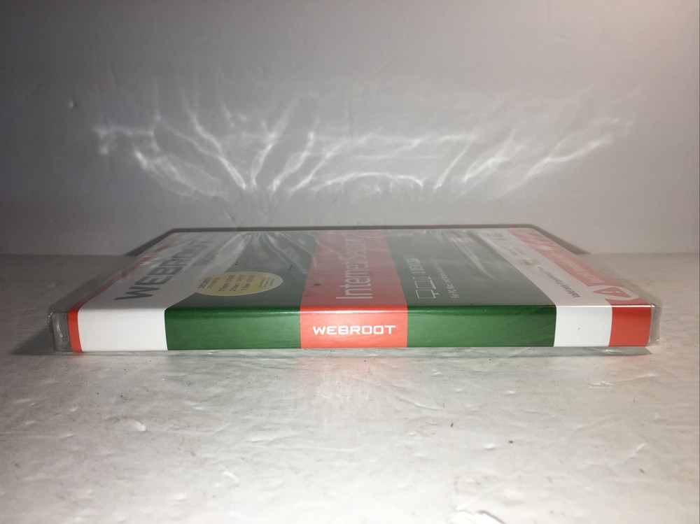 Webroot Internet Security with Antivirus [3 Devices PC, Mac, and Mobile] Sealed