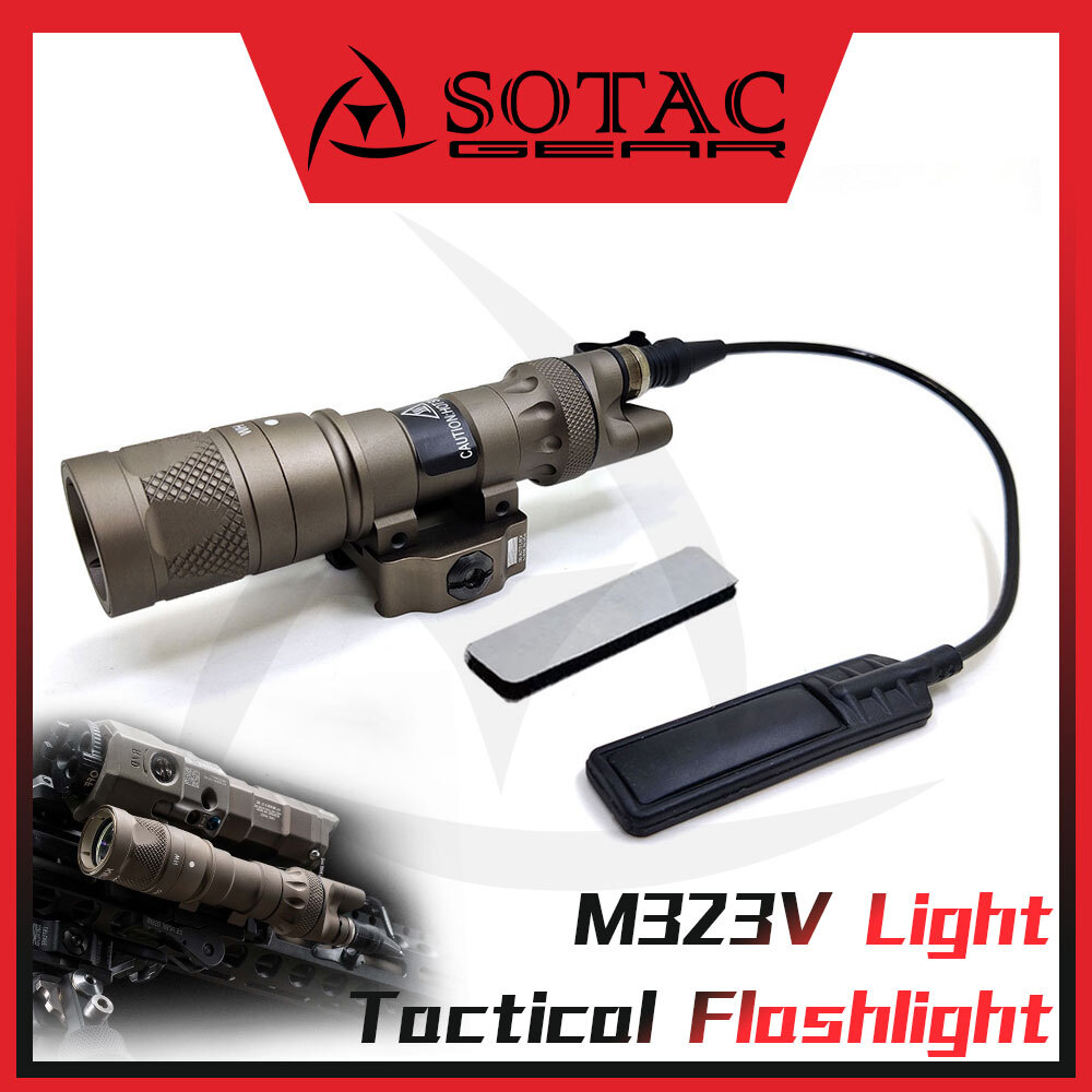 M323V Tactical Light Multi-function Constant &Strobe Hunting Light with QD Mount