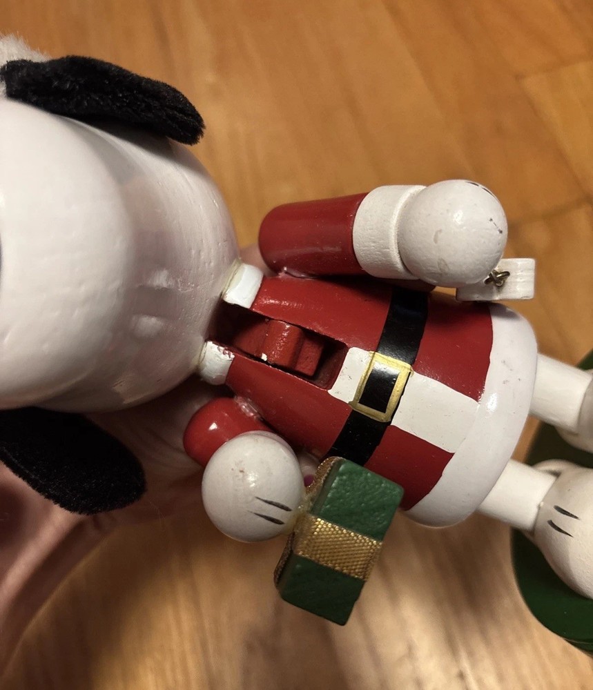 Santa Snoopy Nutcracker Peanuts Christmas Decor Holidays