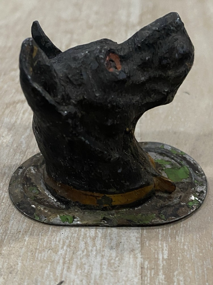 Vintage Great Dane Dog Head Match Strike
