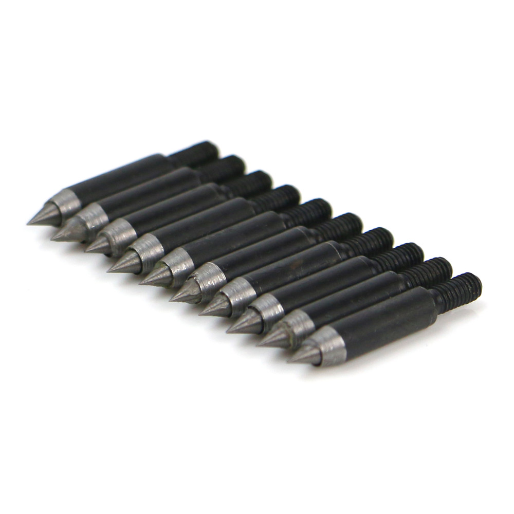 DW SitePro Concrete Scribe Tungsten Carbide Replacement Tips: 10-pack (Silver)
