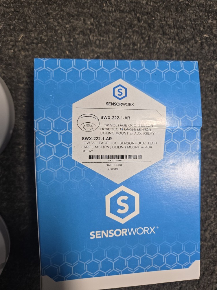 SensorWorx SWX-222-1-AR Ceiling Occupancy Sensor, Low Voltage