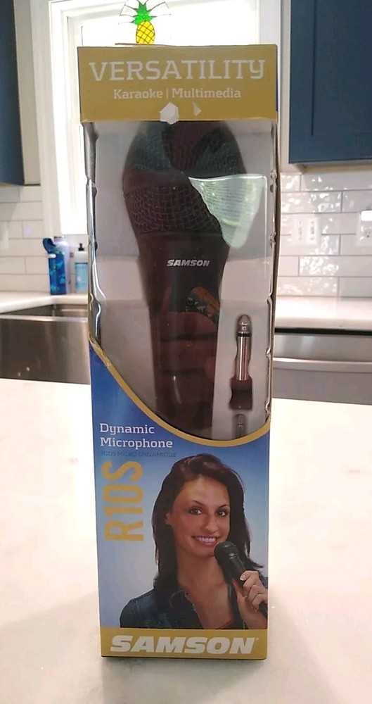 Karaoke Microphone, Samson R10S Dynamic Cable Multimedia 🎤, New
