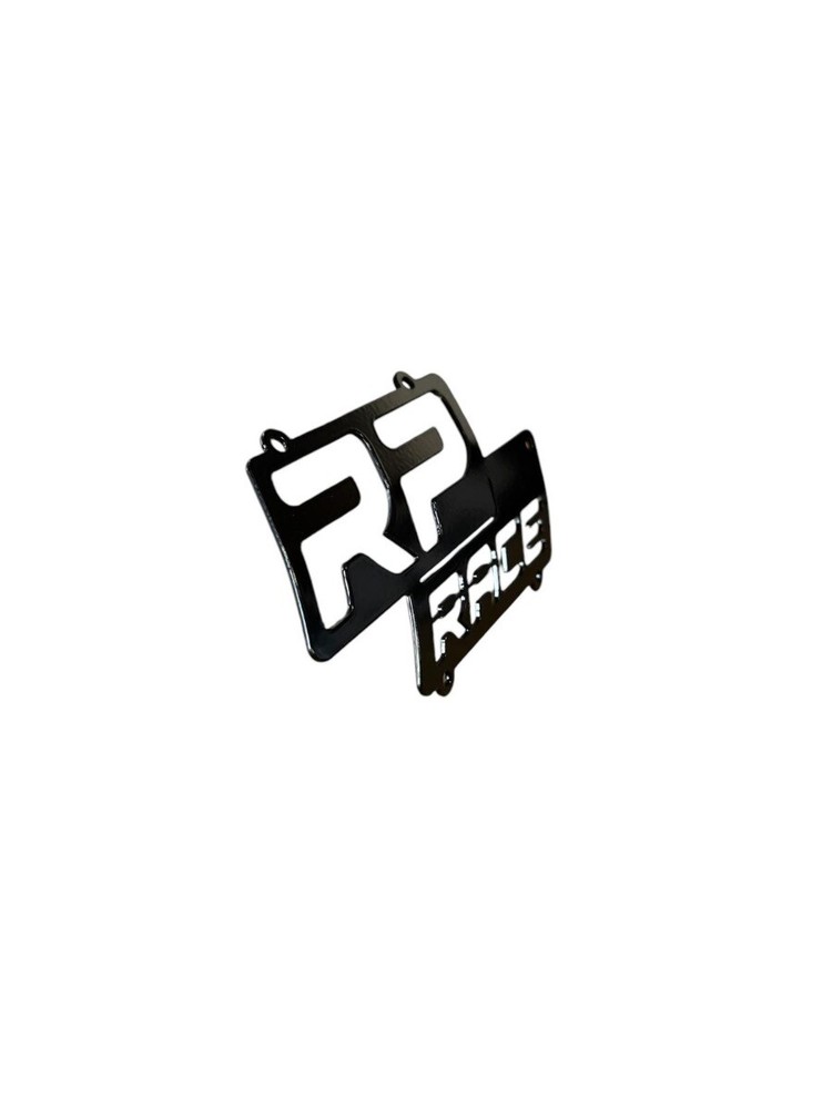 RP Race black metal tag