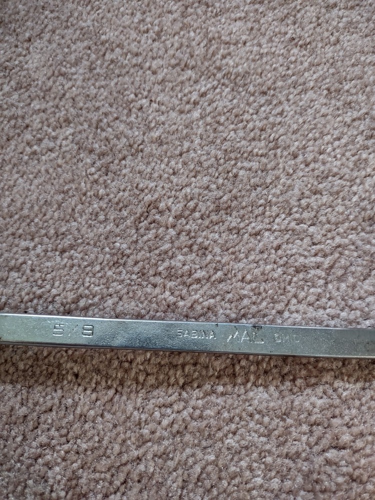 Vintage MAC Tools BL 1820 Offset Box End Wrench 12 point, 9/16" & 5/8"