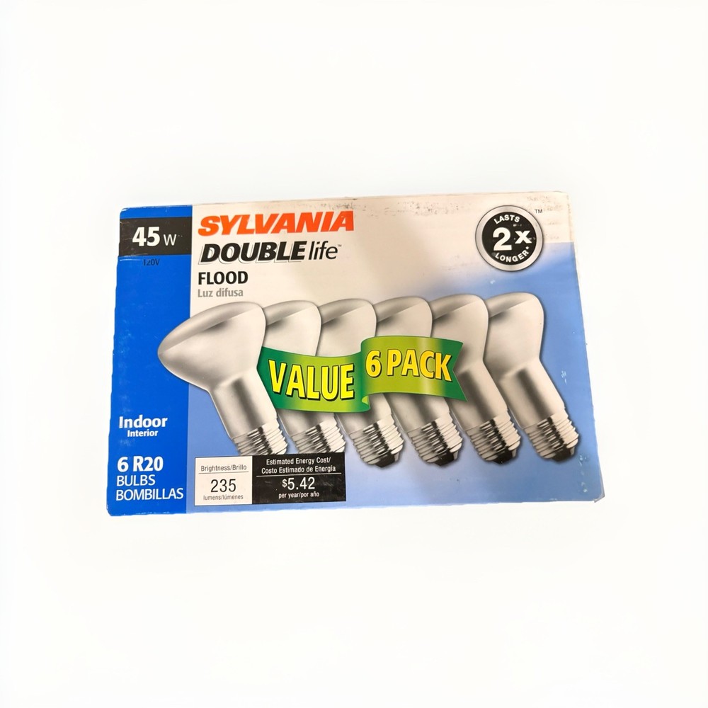 45 w 120V Indoor Interior SYLVANIA DOUBLE life™ FLOOD